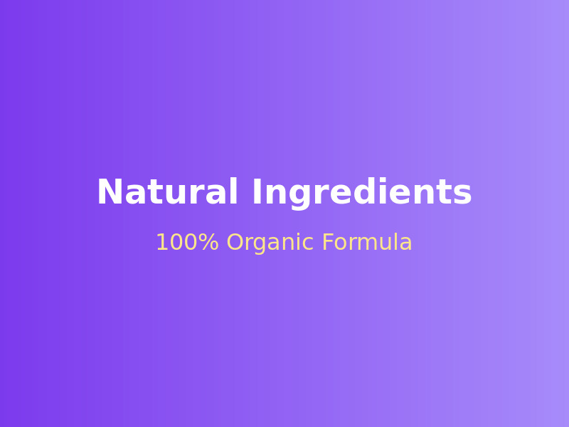 Natural Ingredients